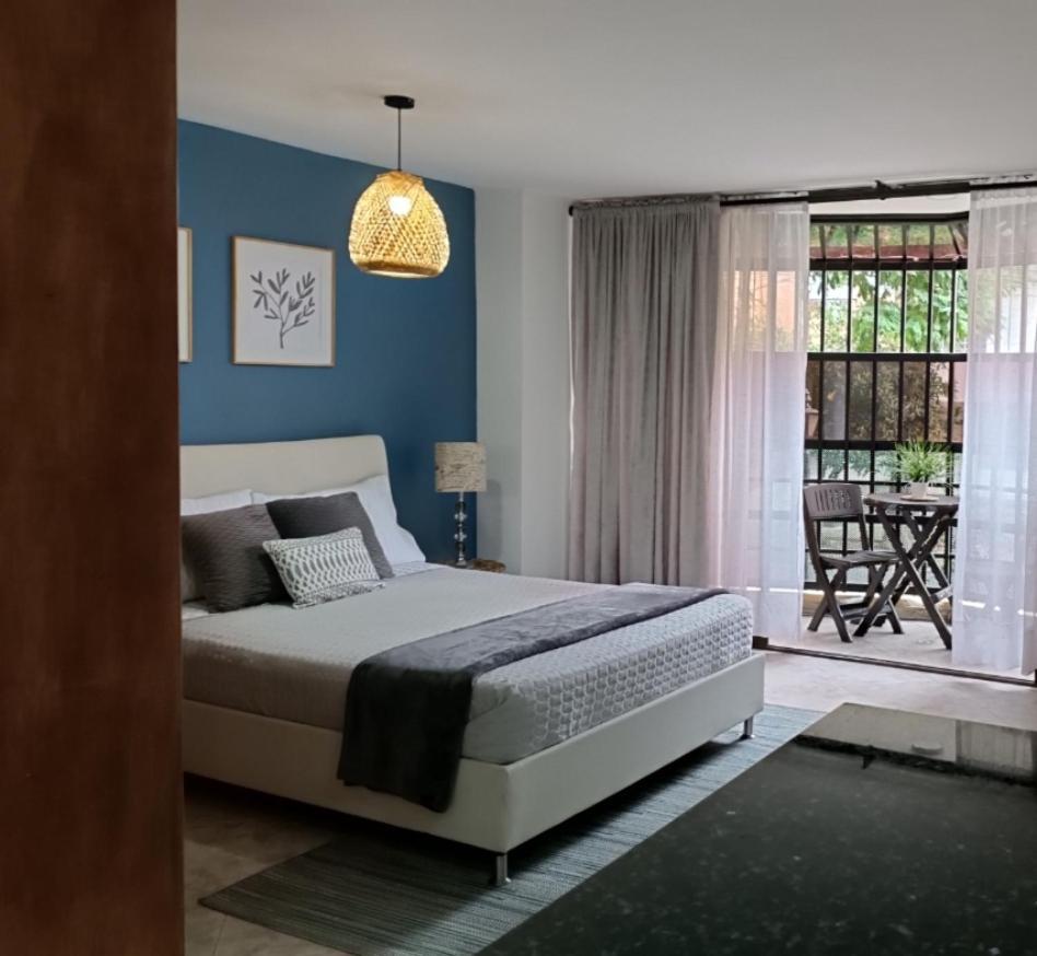 Apartament Acogedor Apartaestudio Ubicado En Laureles Medellín Zewnętrze zdjęcie